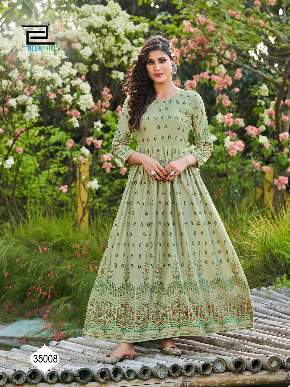 VOL 35 RAYON NEW NAD MODERN STYLE GOWN CATALOG