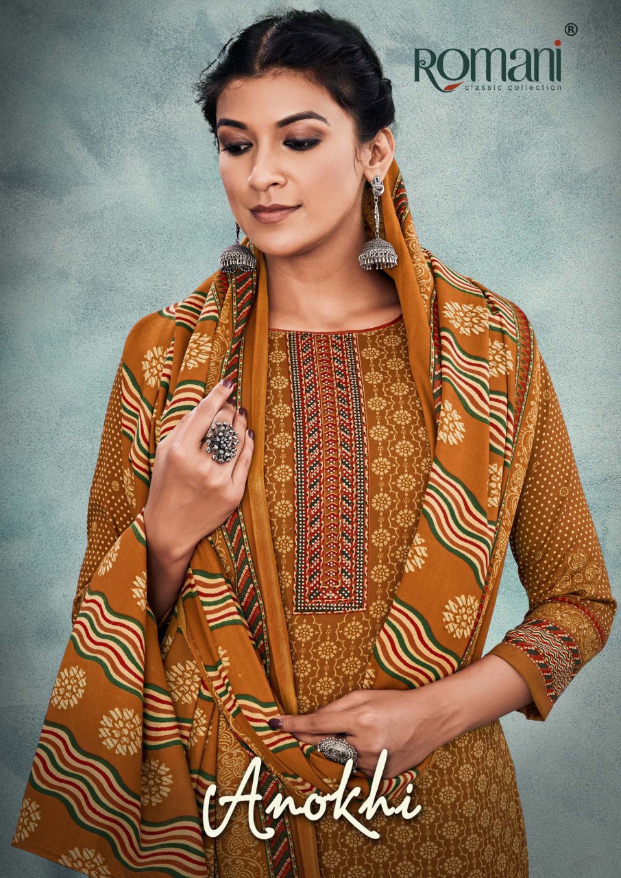 ROMANI ANOKHI EXCLUSIVE PRINT SALWAR SUIT CATALOG