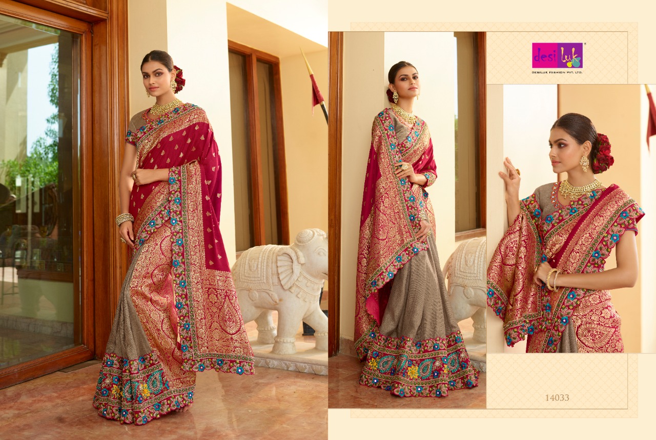 Buy Designer Saree DESI LUK DEVSENA-10: 4140 Online | Saree designs, Fancy  blouses, Saree