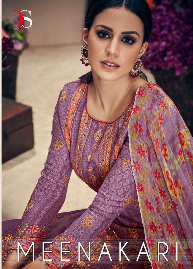 Partywear Banarasi Jacquard Salwar Suit Dress Material – Jagstore.in