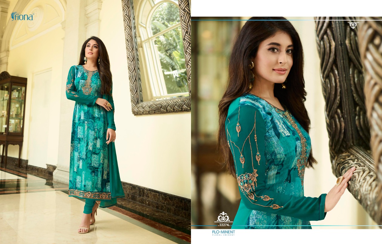 Buy Fiona Hiva Wedding Wear Designer Embroidered Suit Collection