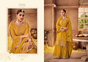 GLOSSY ANTRA CHINON GORGEOUS LOOK LEHNGHA CATALOG