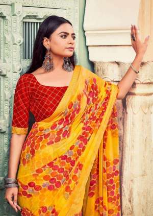 Supriya Georgette Printed Sarees
