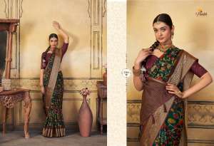 PINK LOTUS PANKH MORWEN VOL 1 VISCOSE INNOVATIVE LOOK SAREE