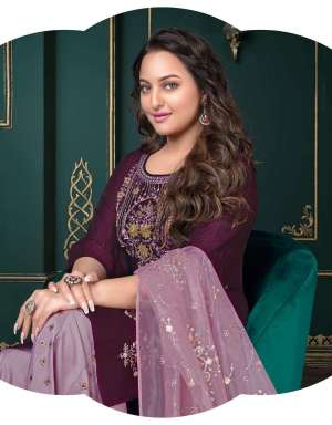 Vol-3 Party Wear Kurtis With Sharara And Dupatta Collection