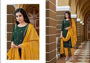 GRAND KURTI WITH BOTTOM AND DUPATTA