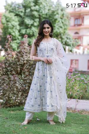 KURTI WITH PANT AND DUPATTA SIZE SET