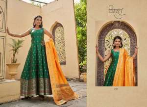 Virasat Presents Banarasiya Vol-2 Designer Readymade Long Gown