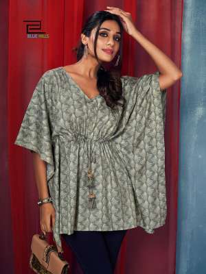 NEW AND MODERN STYLE KAFTAN KURTI CATALOG