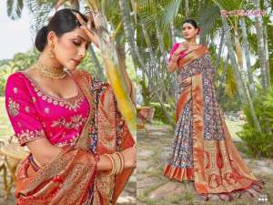 Rajslok Saree Kreeva 15021-15028 Series