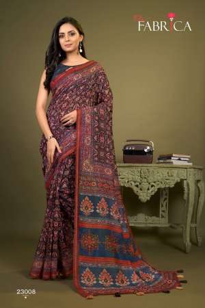 The Fabrica Presents Stelvin Cotton Daily Wear Sarees