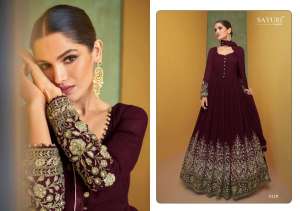 Presents Alizeh Gold Readymade And Party Wear Designer Long Gown