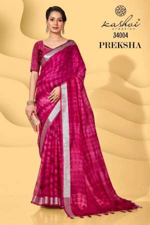 Presents Preksha Georgette Printed Sarees