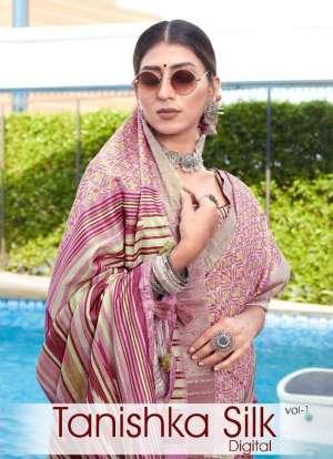 Tanishka Digital Vol-1 Banarasi Cora Silk Saree
