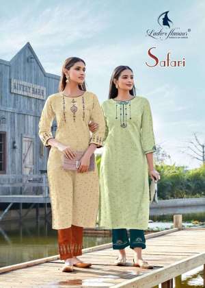 Ladies Flavour Presents Safari Designer Kurtis