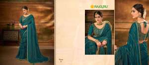 Rajguru Presents Rang Desinger Partywear Sarees Catalog