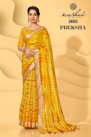 Presents Preksha Georgette Printed Sarees