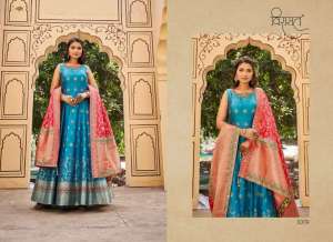 Virasat Presents Banarasiya Vol-2 Designer Readymade Long Gown