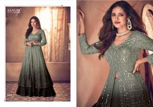 SAYURI DESIGNER PRESENT NOOR PLATINUM SHADED ELEGENT 
