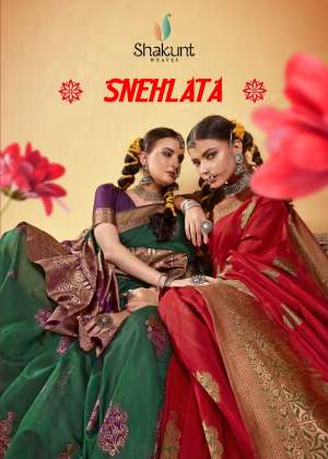 SHAKUNT WEAVES SNEHLATA SAREES