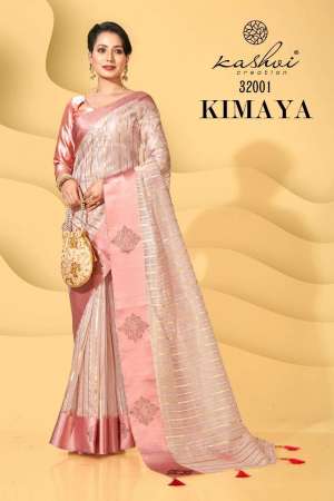 Kashvi Creation Presents Kimaya Organza Designer Sarees Catalog