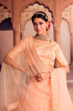 Vol-2 Exclusive Designer Partywear Heavy Nett Lehenga Choli