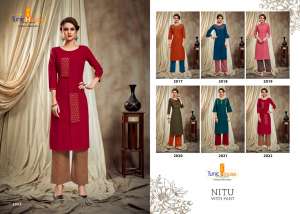 NITU KURTI WITH PANT