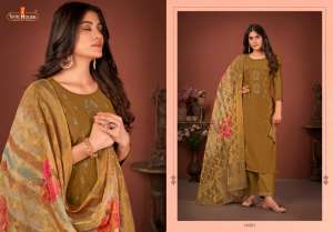 TUNIC HOUSE HASEENA TOP BOTTOM AND DUPATTA