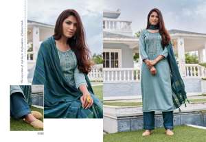 FOXTAIL KURTI BOTTOM WITH DUPATTA