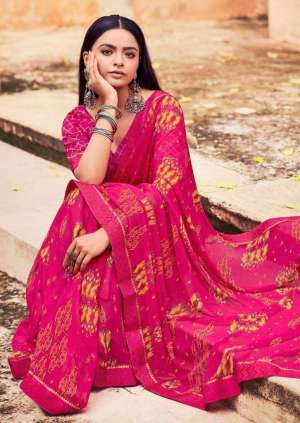 Supriya Georgette Printed Sarees
