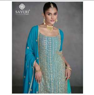 Sayuri Shailza Designer Real Georgette Salwar Suits