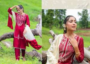 RANGPREET KURTI WITH PANT AND DUPATTA