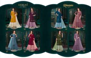 Vol-3 Party Wear Kurtis With Sharara And Dupatta Collection