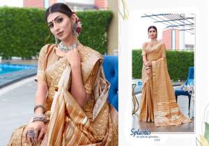 Tanishka Digital Vol-1 Banarasi Cora Silk Saree