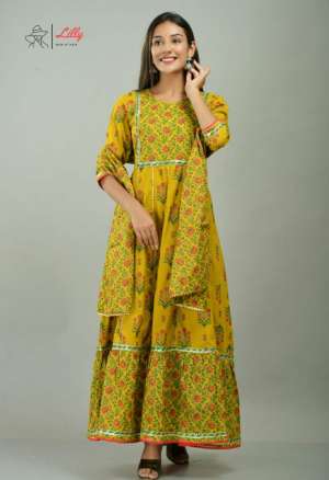 HALDI MEHNDI 2 KURTI WITH PANT DUPATTA