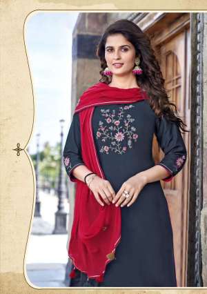 Vol-4 Summer Amazing Work Kurti With Pant And Dupatta
