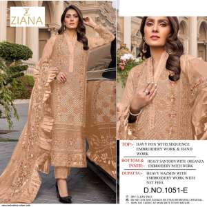 ZIANA EMBROIDERY 1051 SALWAR SUITS