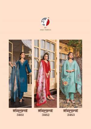 Anju Fabrics Shararat vol - 5 Top Bottom Duppta