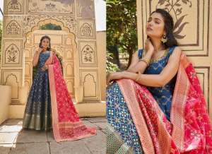 Virasat Presents Banarasiya Vol-2 Designer Readymade Long Gown