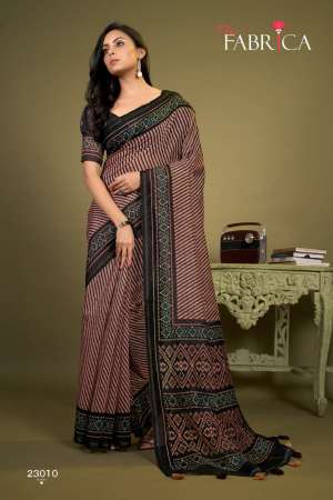 The Fabrica Presents Stelvin Cotton Daily Wear Sarees