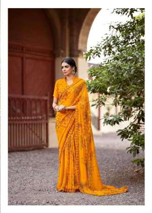 Kashvi Creation Presents Jasleen Georgette Printed Sarees