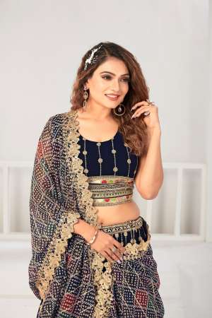 AMOHA TRENDZ D NO C 1963 VISCOSE INNOVATIVE LOOK LEHNGHA CATALOG