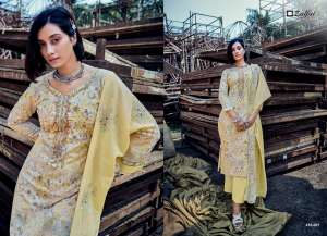 ZULFAT DESIGNER SUIT SHADES COTTON DECENT PRINT SALWAR SUIT CATALOG