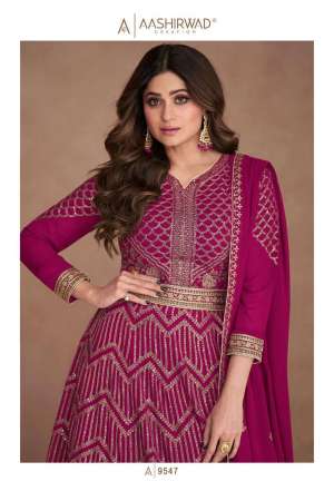 Presents Sajni By Shamita Shetty Designer Anarkali Salwar Suits