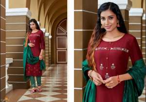 GRAND KURTI WITH BOTTOM AND DUPATTA