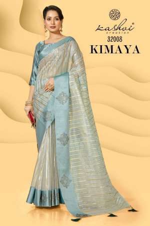 Kashvi Creation Presents Kimaya Organza Designer Sarees Catalog