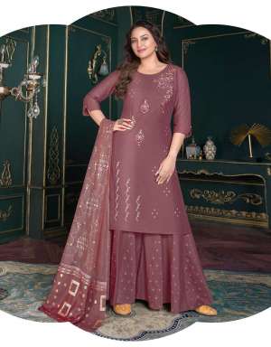 Vol-3 Party Wear Kurtis With Sharara And Dupatta Collection