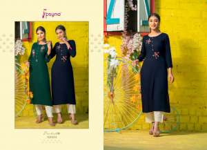 PSYNA POSHAK 10 RAYON ELEGANT KURTI 