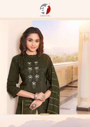 SUNDARI VOL 1 KURTI WITH DUPATTA