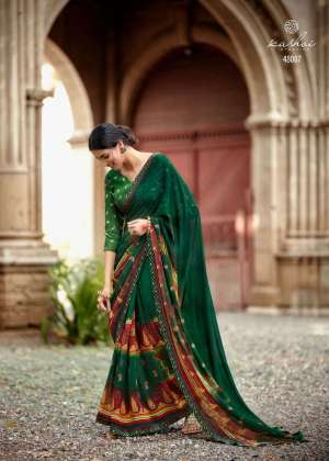 Kashvi Creation Presents Jasleen Georgette Printed Sarees